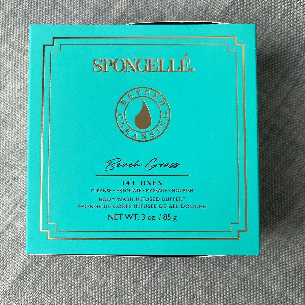Spongelle Body Buffer Womens Beach Grass Wild Flower White Soap Sponge 14 Washes